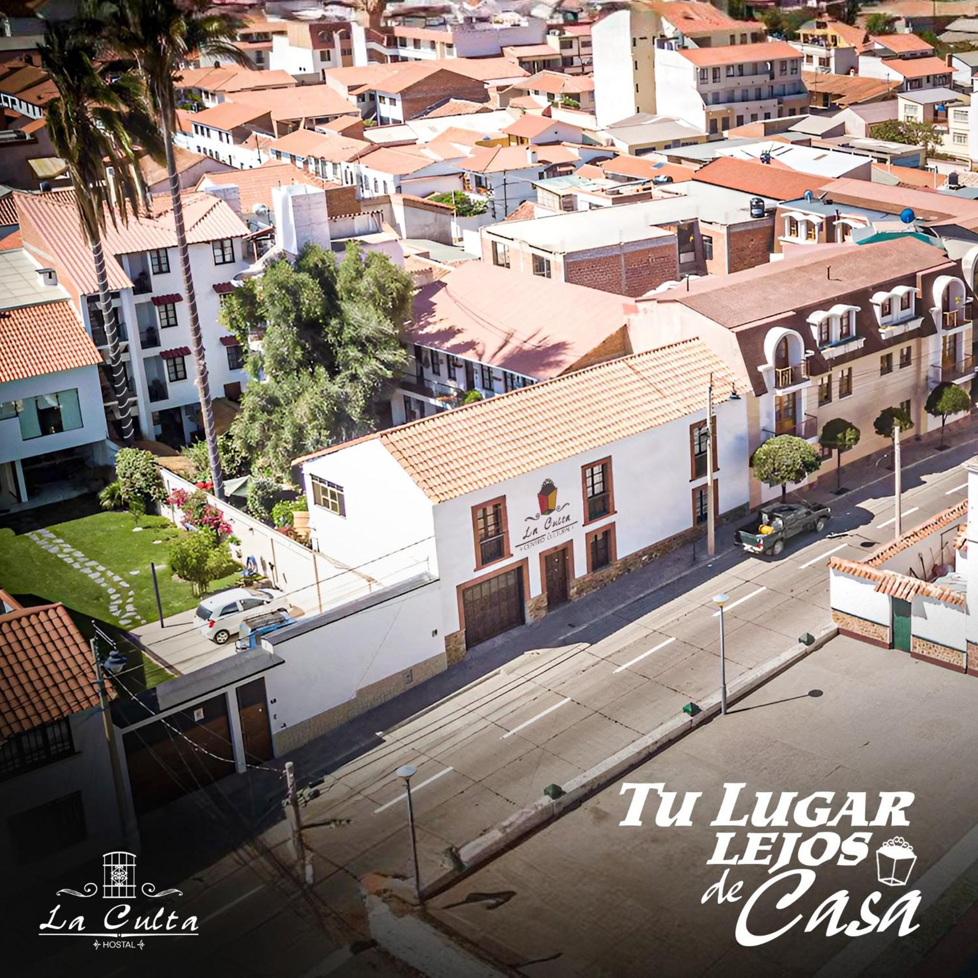 La Culta Centro Cultural Y Hostal Sucre Buitenkant foto